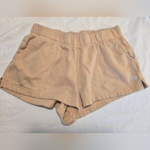 The North Face Tan Fleece Shorts